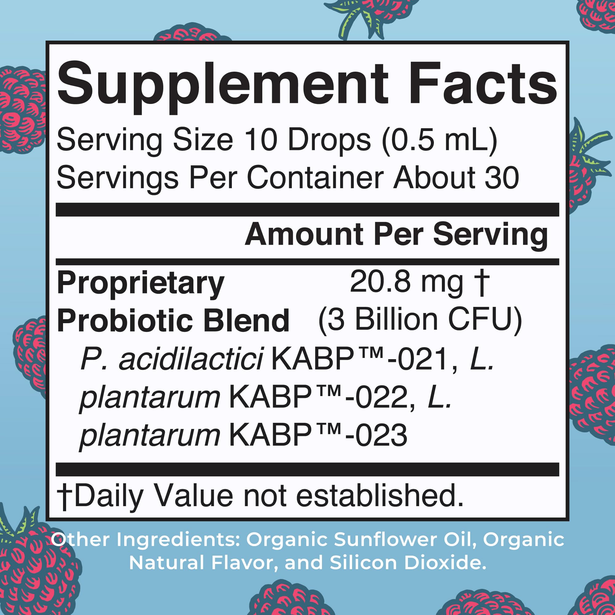 MaryRuth Organics drops pour demonstrates easy dosing for daily probiotic support.