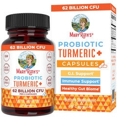 MaryRuth Organics Probiotic Turmeric + GI Support bottle front