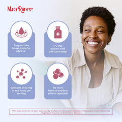 Vegan, organic, non-GMO sea moss drops