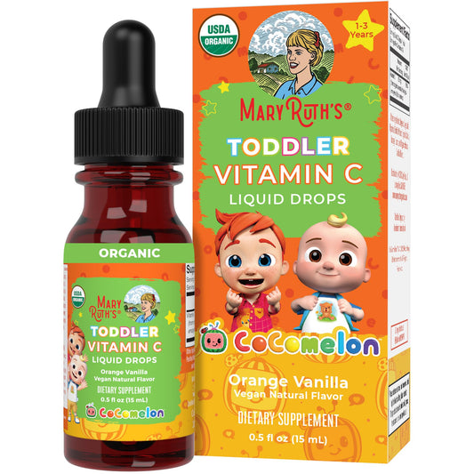 MaryRuth Organics Toddler Vitamin C Drops bottle – front view