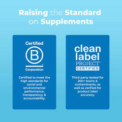 USDA Organic certification label on MaryRuth product