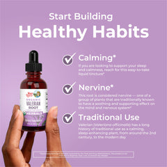 USDA Organic labeling on Valerian Root Drops bottle