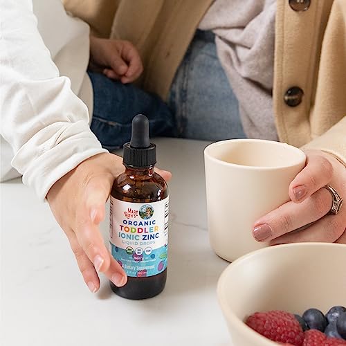 Vegan and Non-GMO certifications on MaryRuth Toddler Zinc Drops
