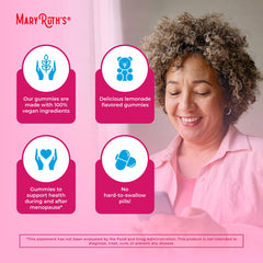Icons showing vegan, dairy-free, gluten-free, nut-free, soy-free and sugar-free