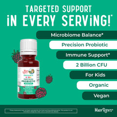 Vegan and Non-GMO badges for MaryRuth Organic products