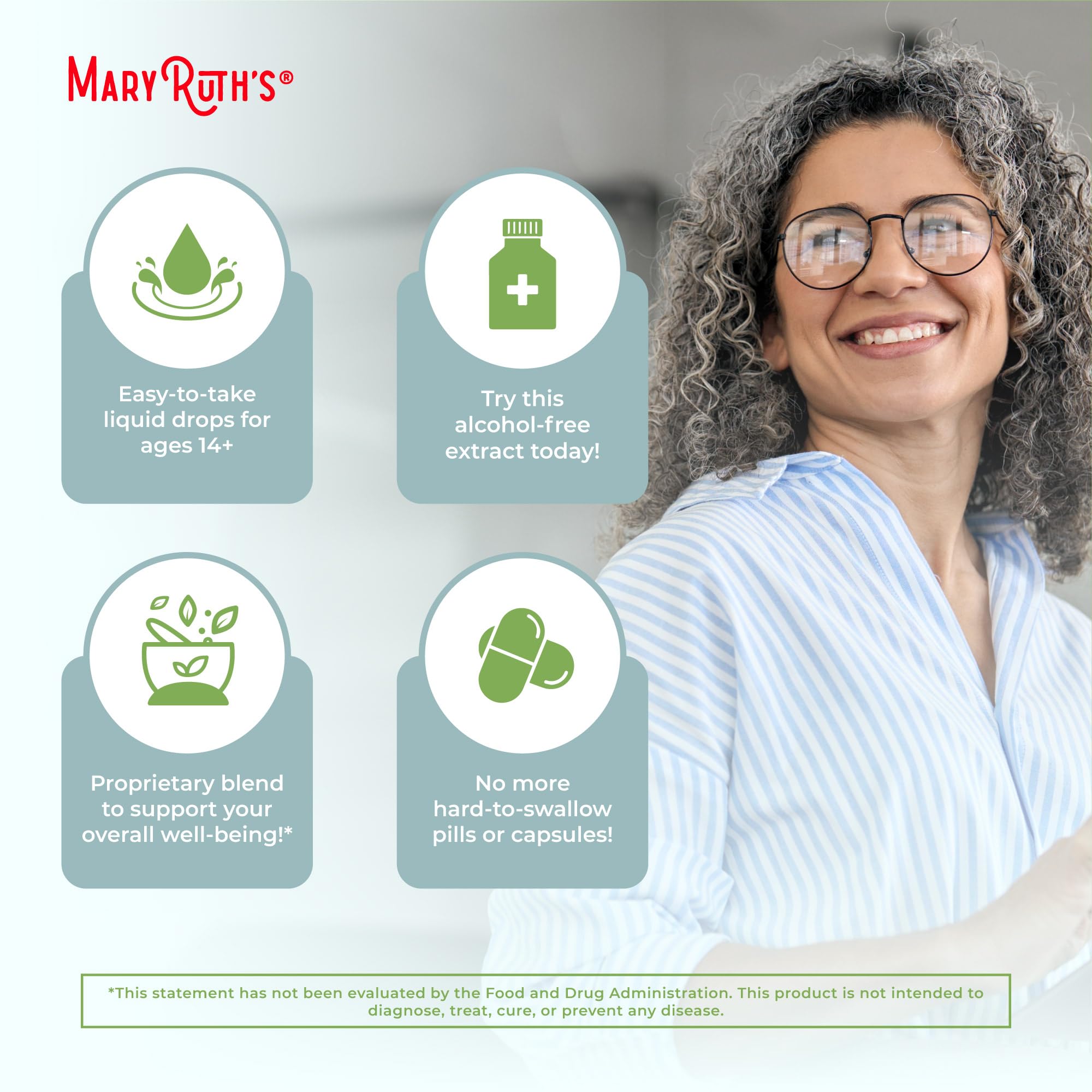 Vegan, non-GMO, gluten-free drops label