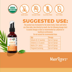 Unflavored Vitamin D3 drops ingredient profile