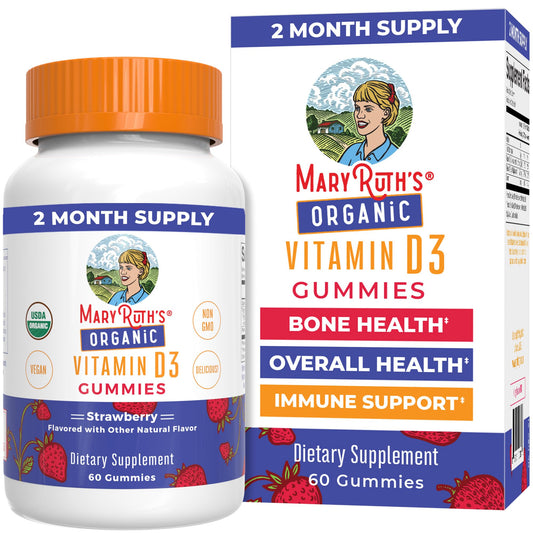 MaryRuth Organics Vitamin D3 Gummies bottle