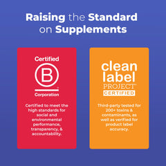Nutrition facts panel for Vitamin D3 gummies