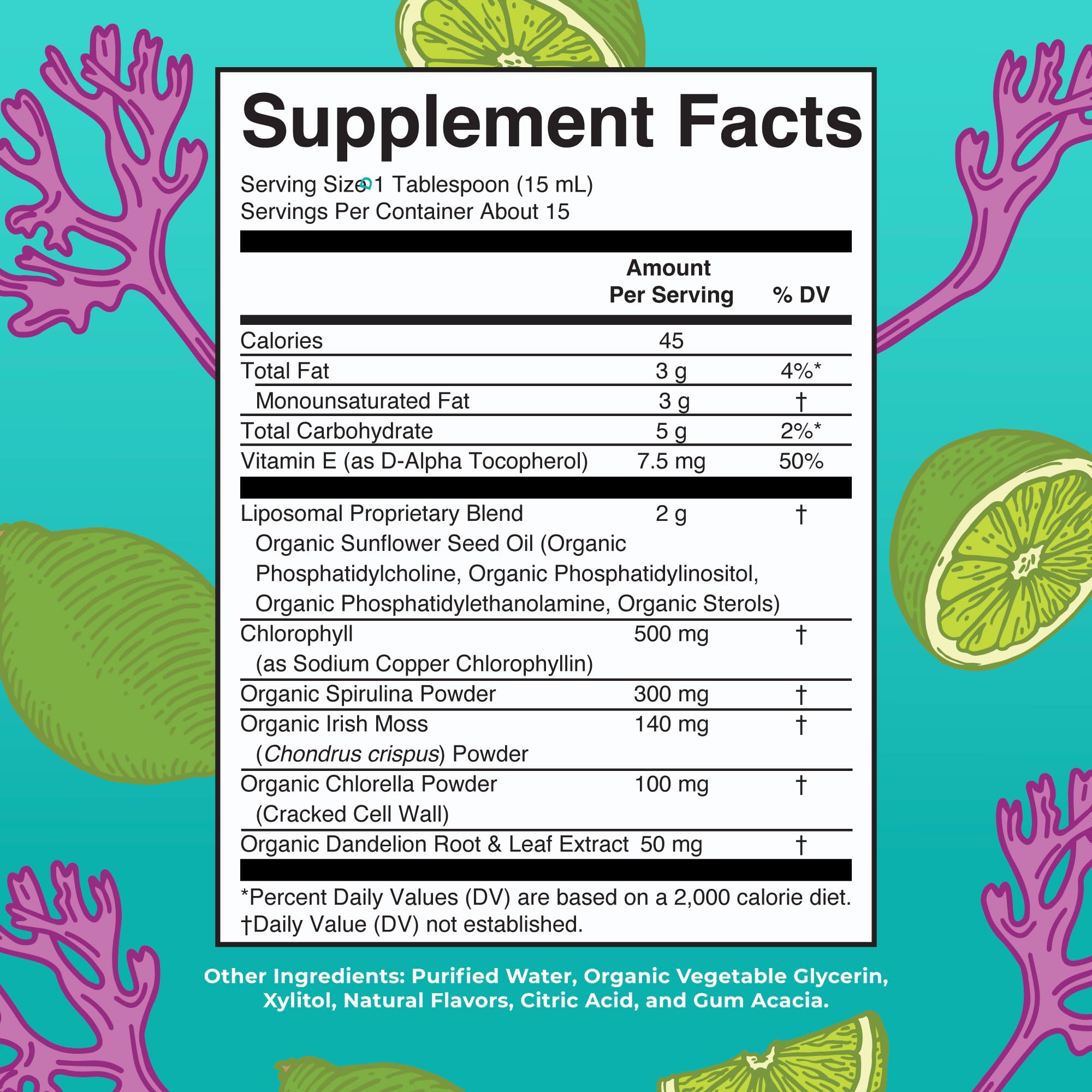 MaryRuth Sea Moss Liposomal bottle