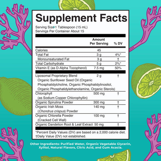 MaryRuth Sea Moss Liposomal bottle
