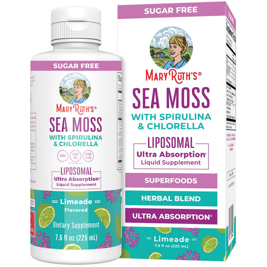 MaryRuth Organics Sea Moss Liposomal with Spirulina and Chlorella hero image