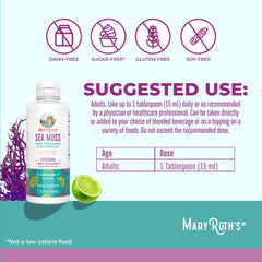Ingredients: Sea Moss, Spirulina, Chlorella Liposomal
