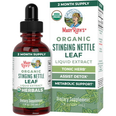 Front view of MaryRuth Organics Stinging Nettle Leaf Extract bottle