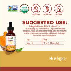 Product label showing USDA Organic and Non-GMO Project Verified