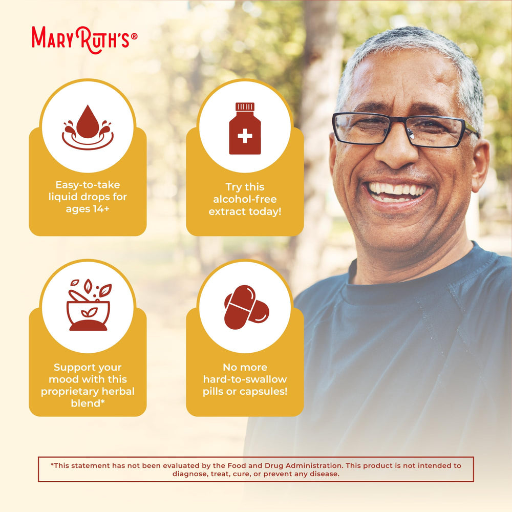 Dropper showing 1 mL serving size for Turmeric Gold Liquid Drops