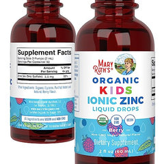 MaryRuth Zinc for Kids packaging on white background