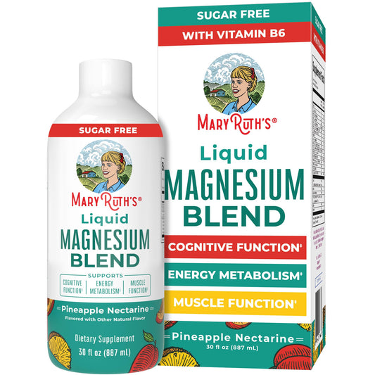 MaryRuth's Liquid Magnesium 30oz bottle front label