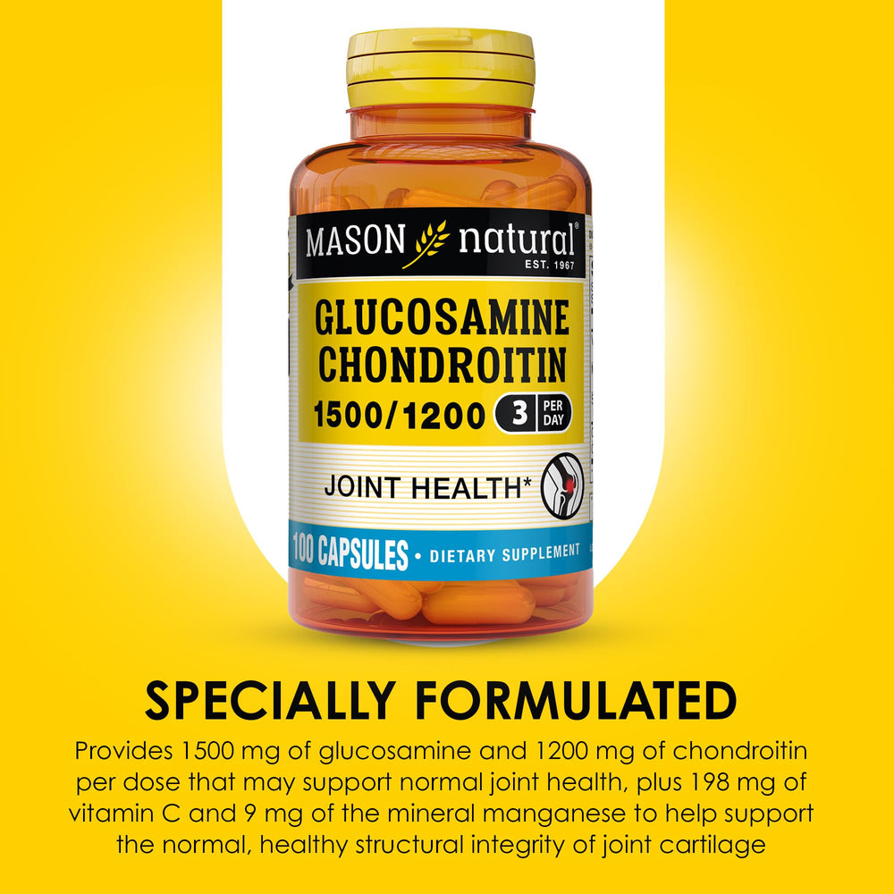 cGMP quality testing seal on Mason Natural packaging