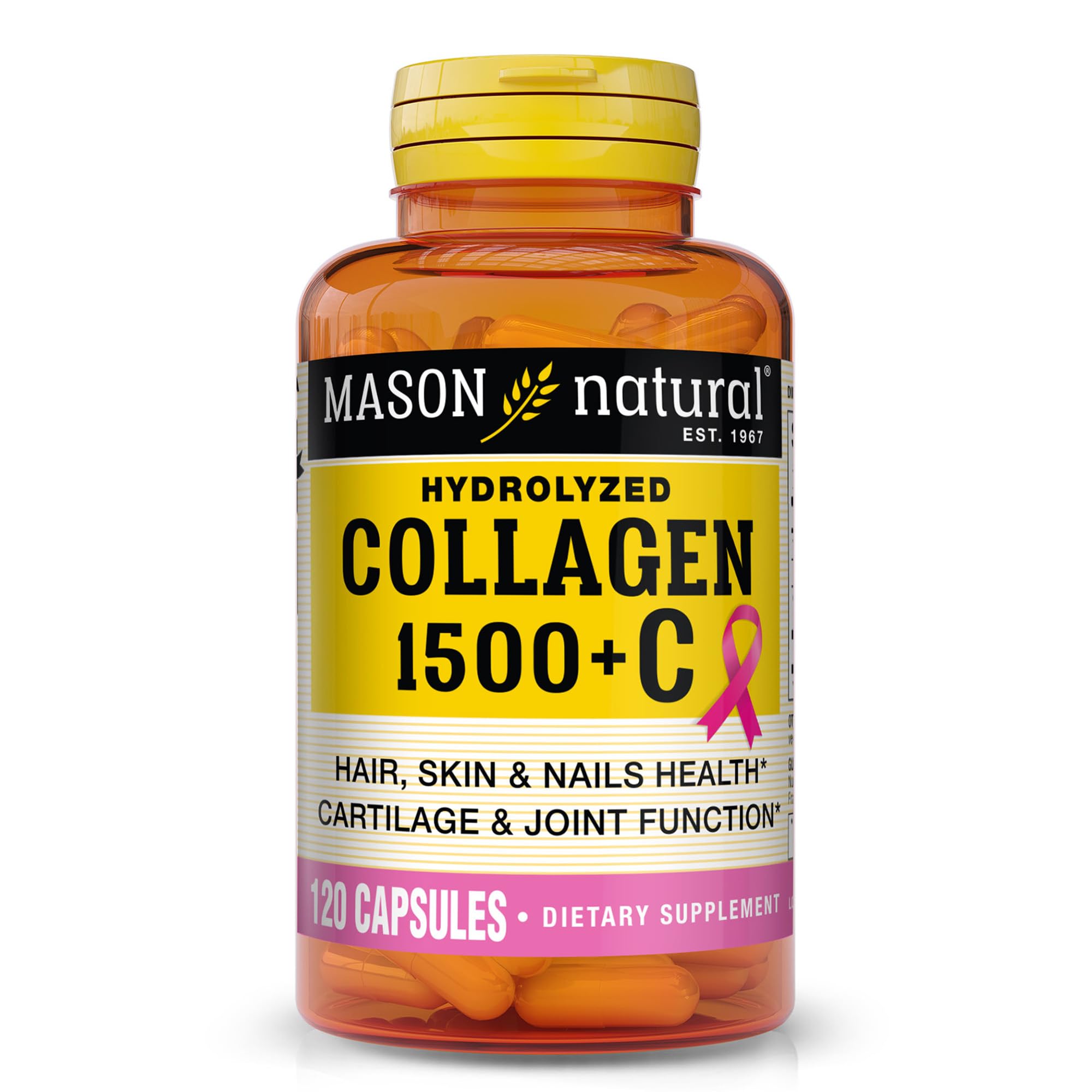 Mason Natural Collagen 1500mg with Vitamin C, Biotin & Calcium - hero image