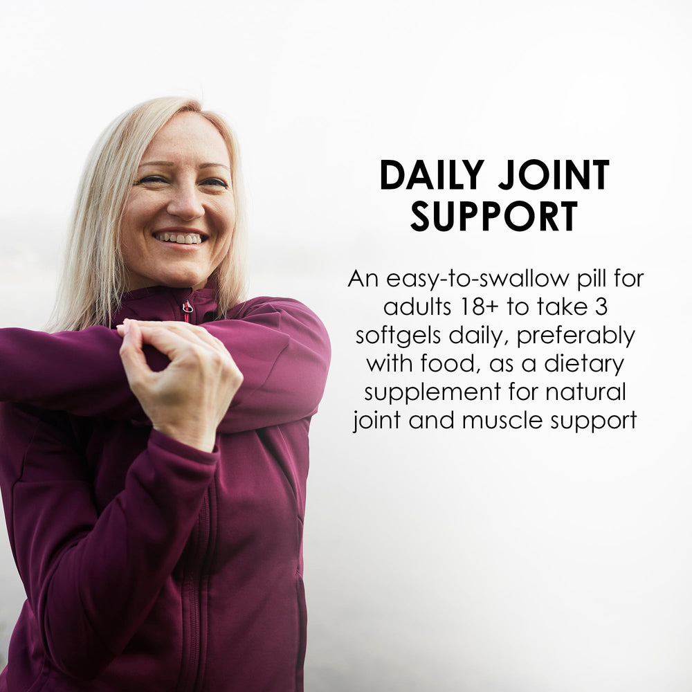 Graphic highlighting joint support and lubrication