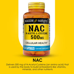 Sealed Mason Natural NAC bottle with label visible
