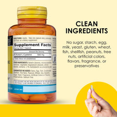 Wellness concept image for NAC supplement