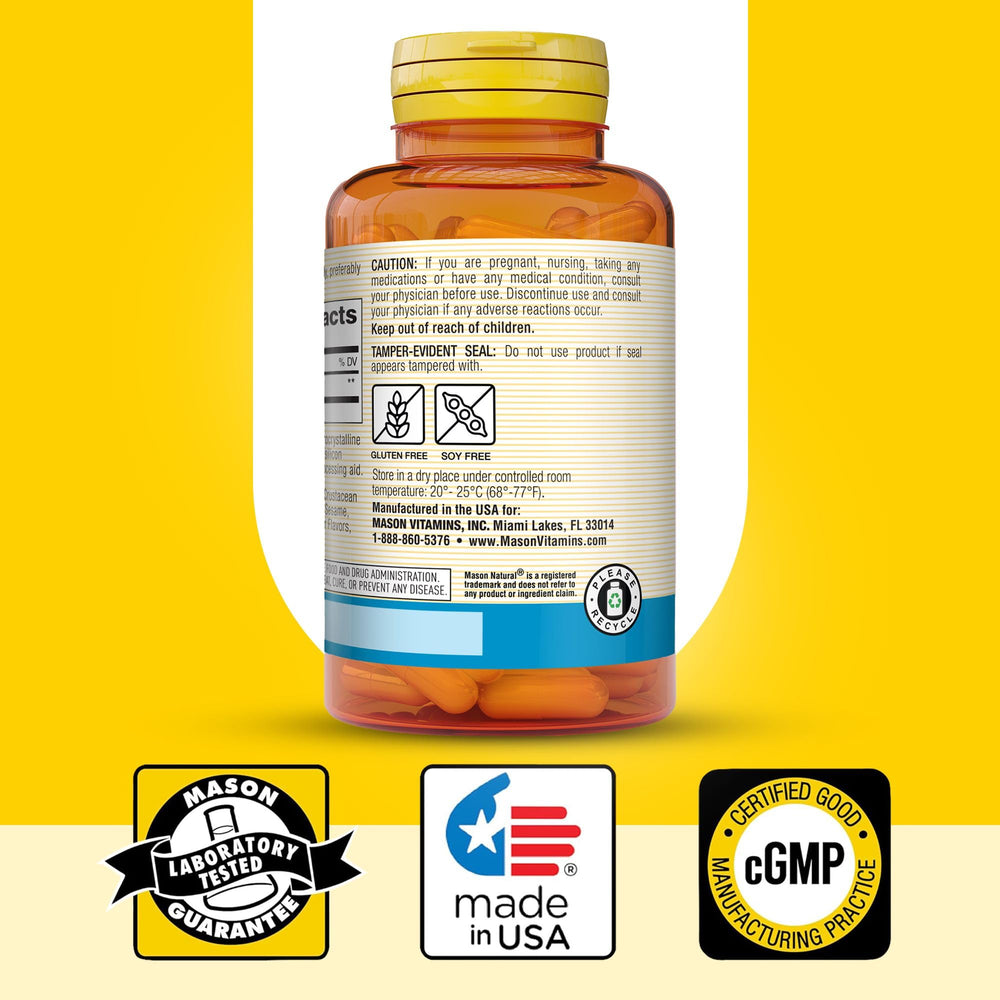 Product packaging for Mason Natural NAC 500 mg