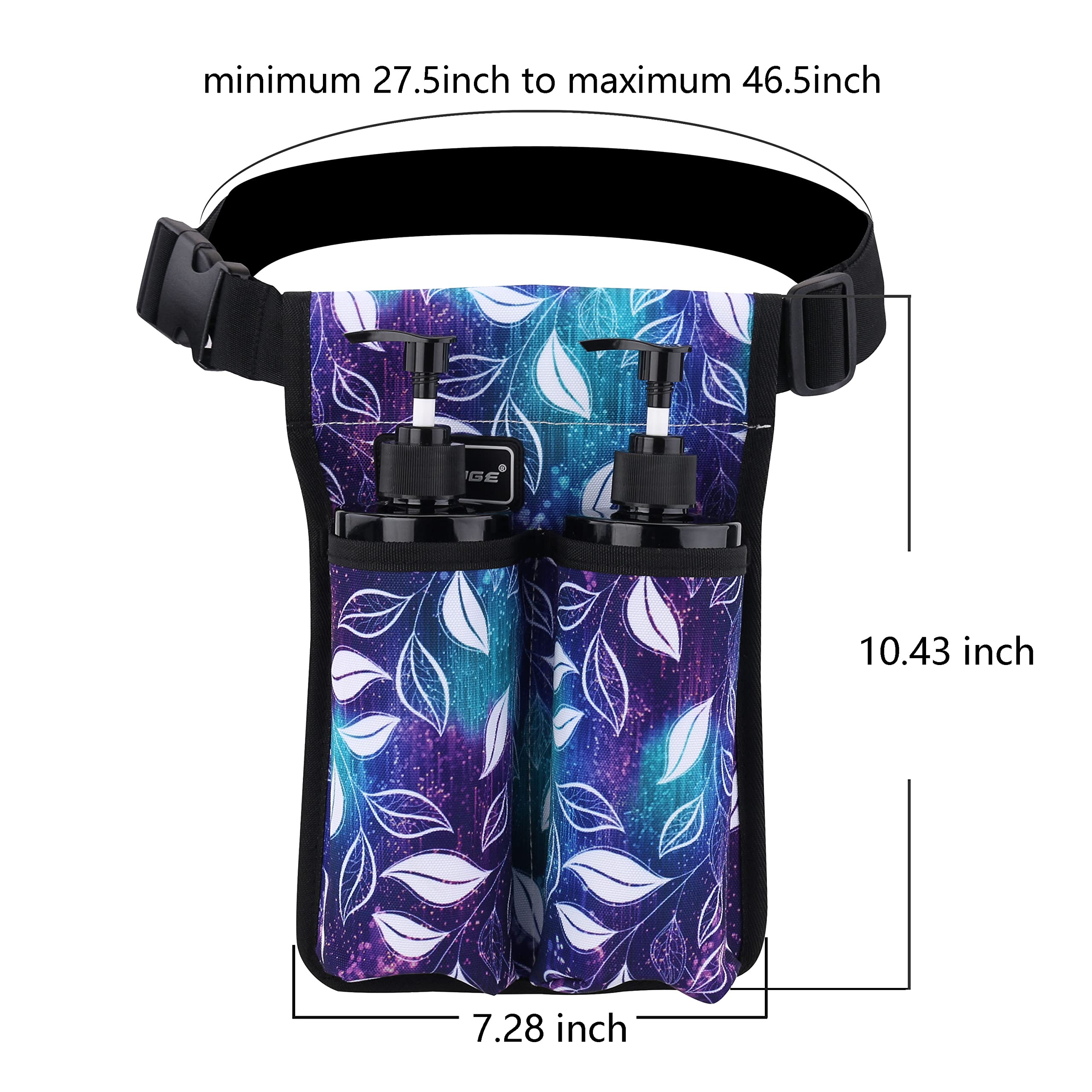 Large pocket for tall bottles up to 9.45 inches tall and 2.36 inches diameter
