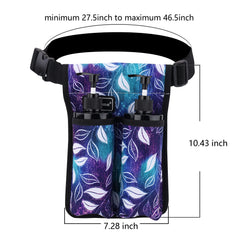 Large pocket for tall bottles up to 9.45 inches tall and 2.36 inches diameter
