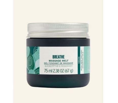 Massage Melt Breathe with eucalyptus and rosemary oils – 75ml