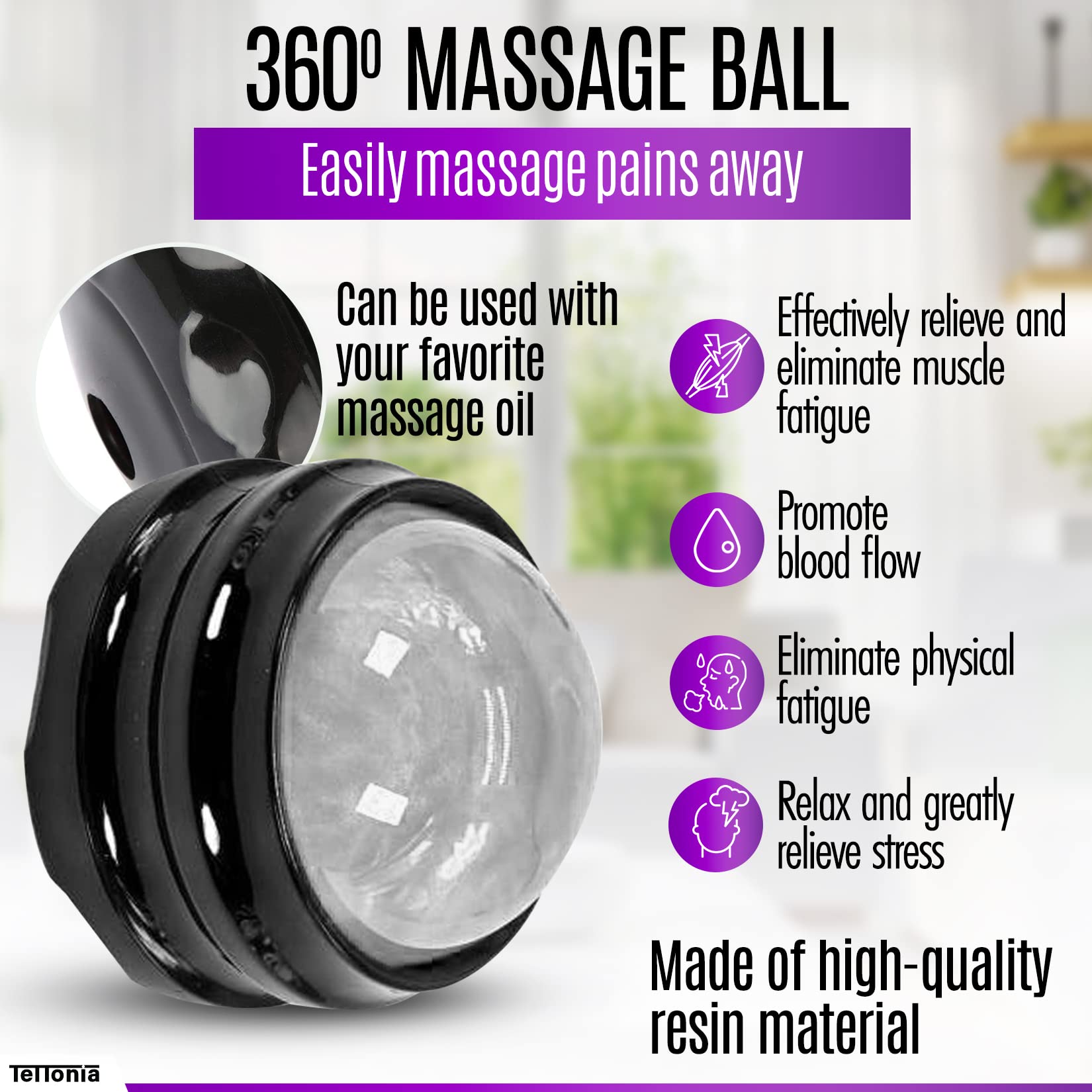 Compact and lightweight design ideal for home or spa