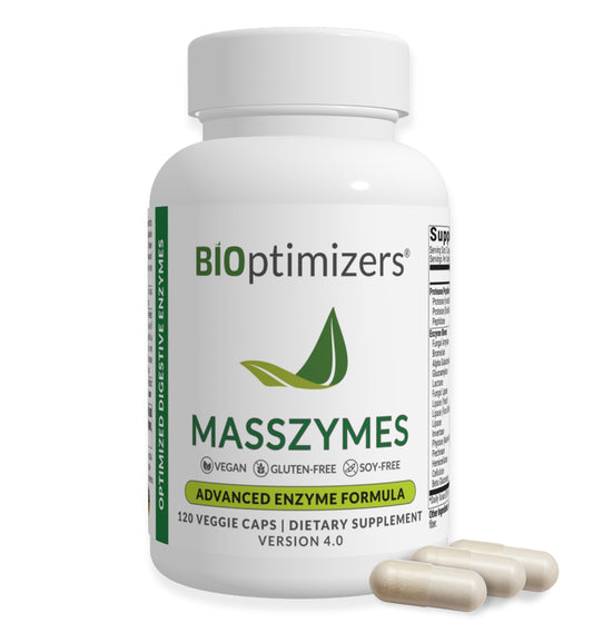 BIOptimizers MassZymes bottle with label