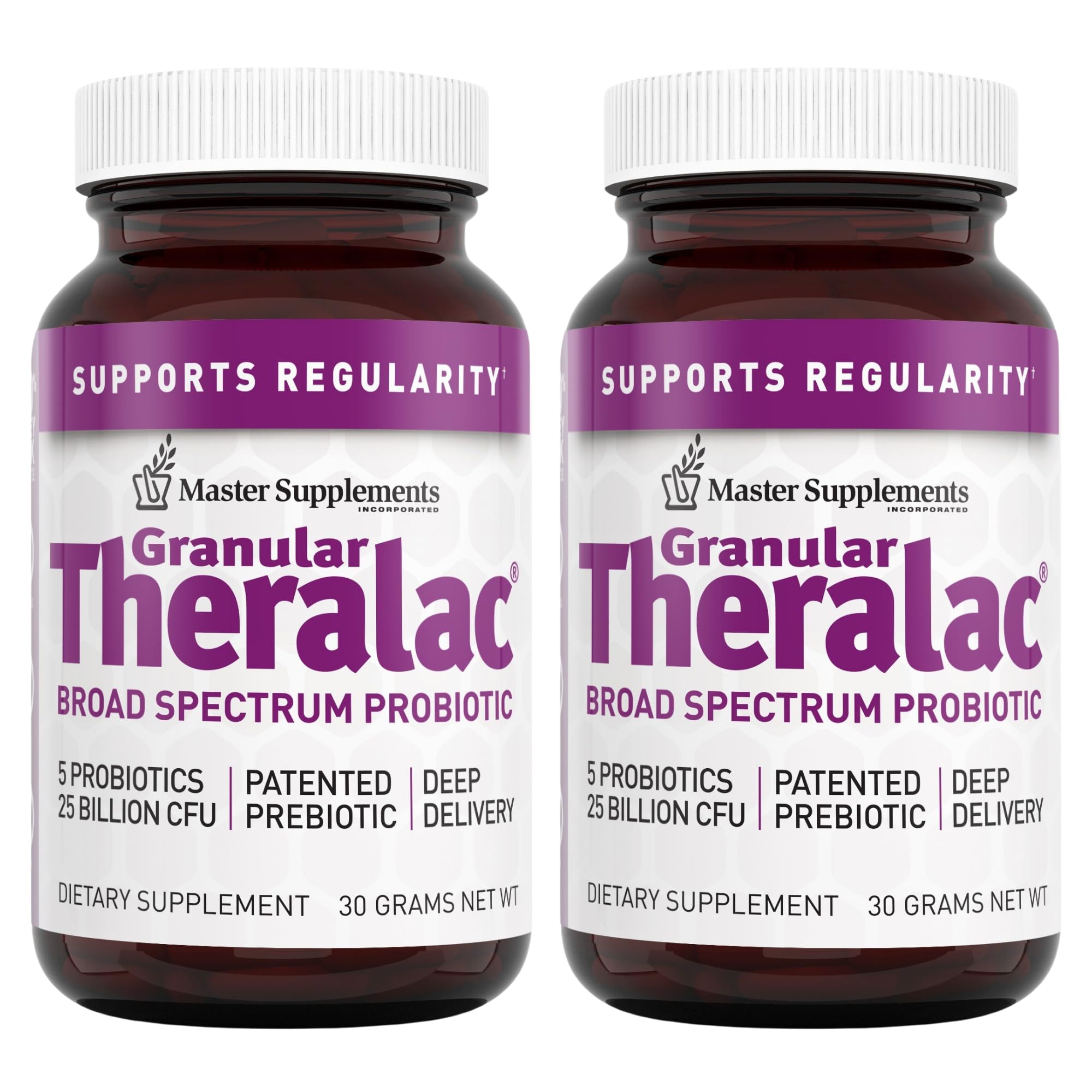 Master Supplements Granular Theralac 1.05 oz pack of 2 bottle image