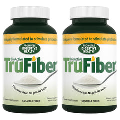 Front view of TruFiber 6.35 oz bottle in a 2-pack