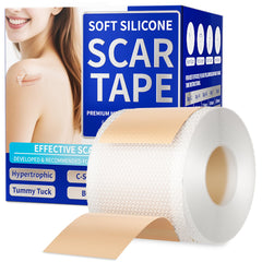 MasterMo silicone scar roll 1.6x60-inch for durable, medical-grade scar coverage.