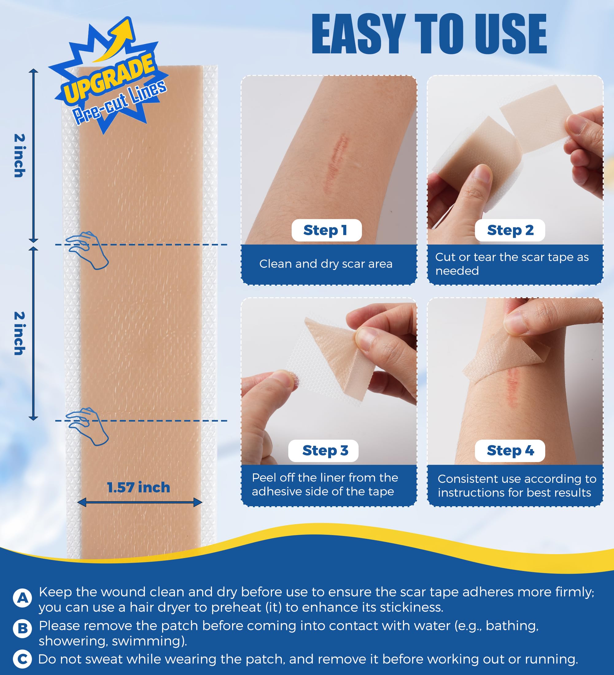 MasterMo soft silicone sheets feel comfortable for 24/7 wear.