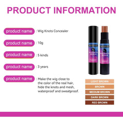 Mateplex easy-clean concealer cleans with remover after use