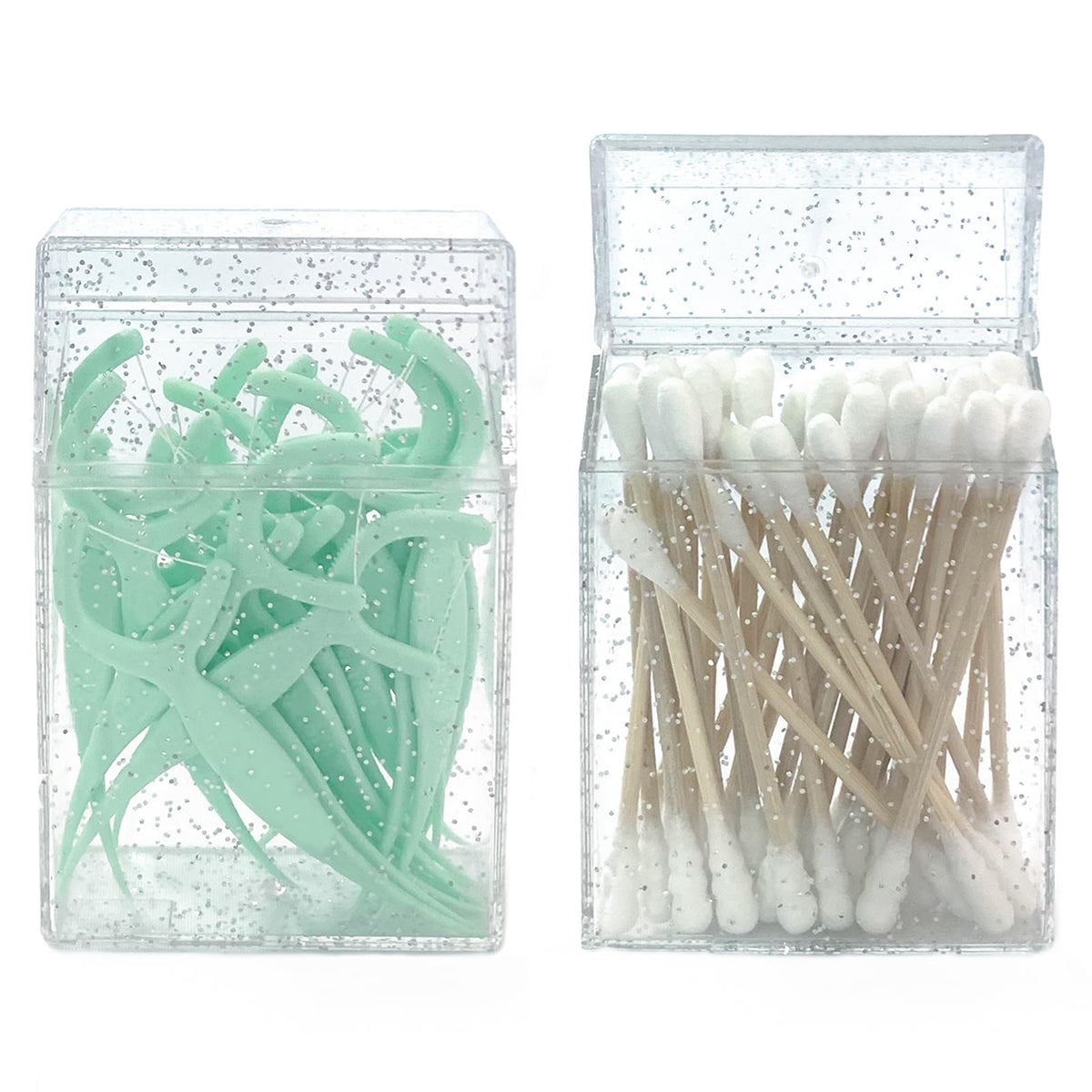 MatFirsmo cotton swab holder travel case front view