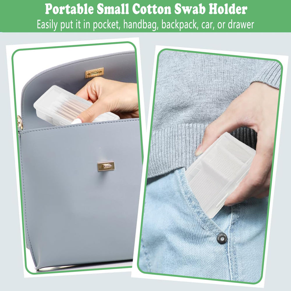 Sturdy plastic construction of MatFirsmo swab pad storage case