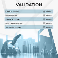 Supplement facts panel for Matrine Capsules