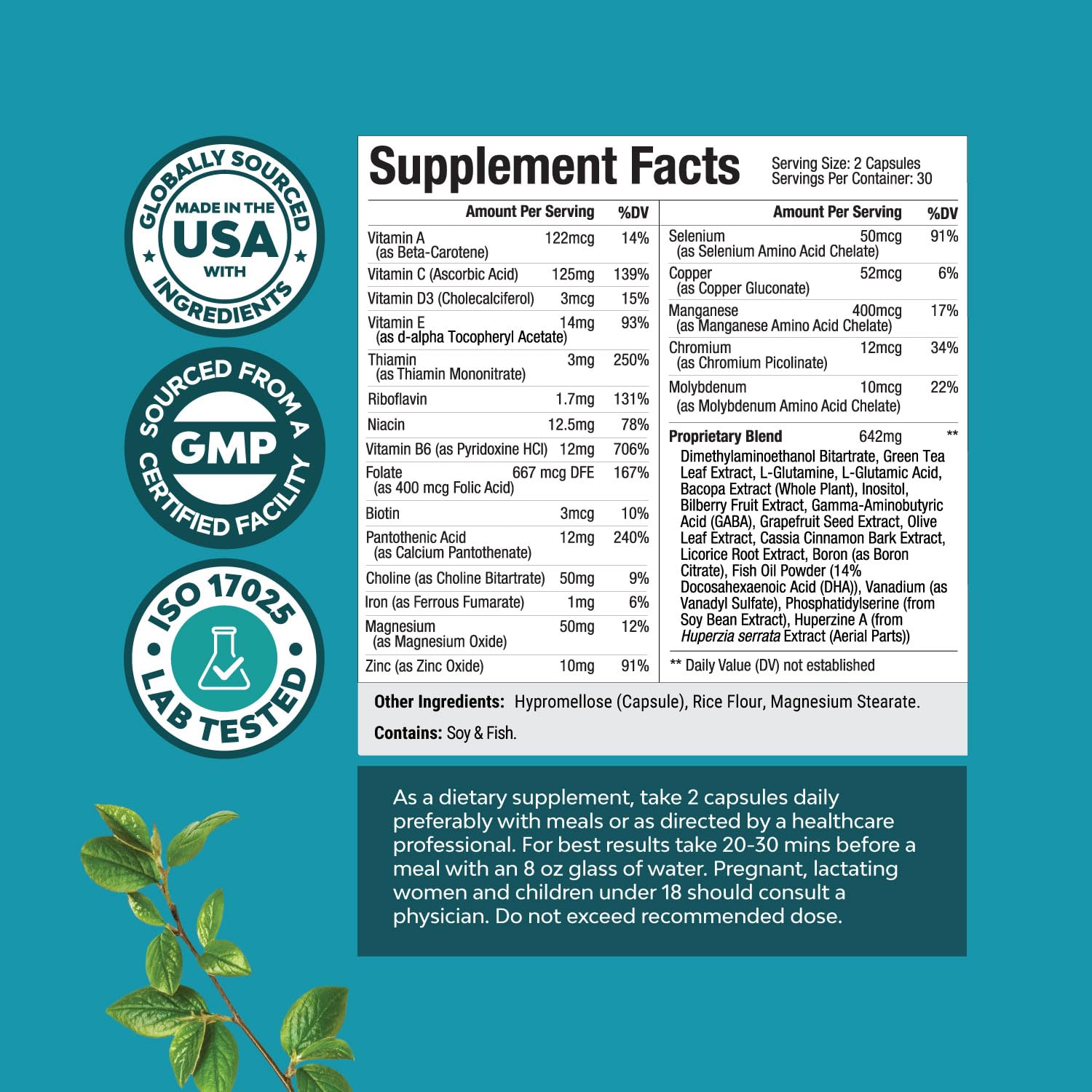 Close-up of Matrix Nootropic capsules showing texture