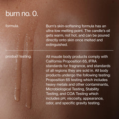 Safety icons indicating sensitive skin and fragrance-free formula