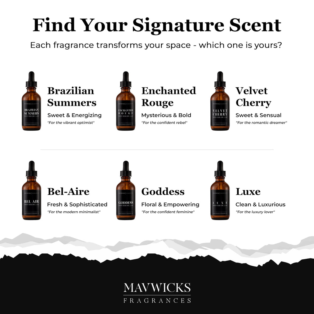 Aromatherapy diffuser releasing fragrance in a living room