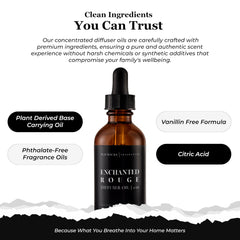 Hospitality setting: premium diffuser oil in hotel room