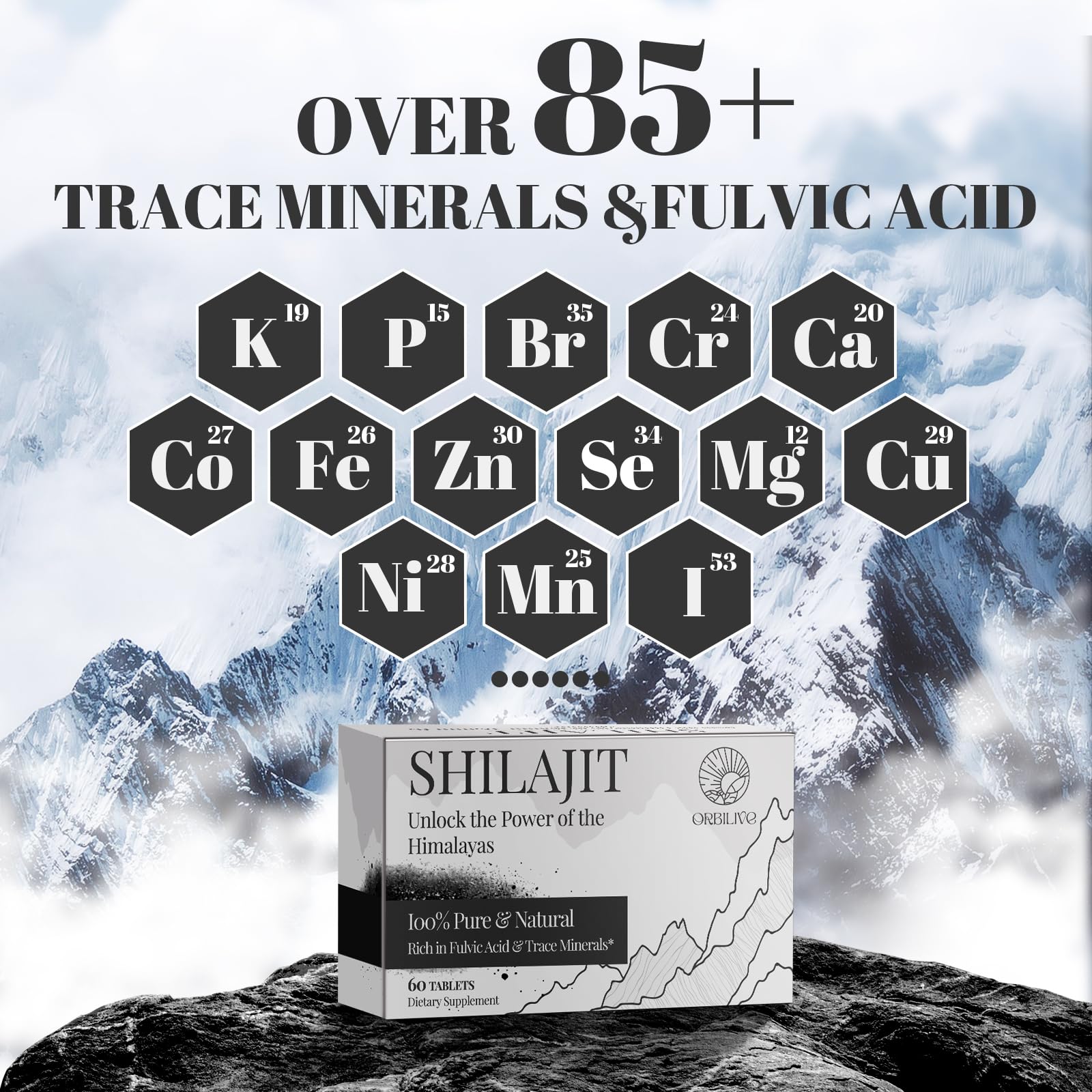Maximum absorption Shilajit tablets purification technology