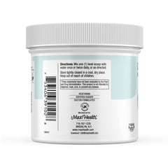 Side view of Maxi-Health Creatine Monohydrate bottle