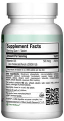 Maxi Health Vitamin D3 packaging with 90 tablets