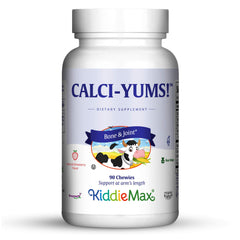 KiddieMax CalciYum! strawberry-flavored animal-shaped calcium chews