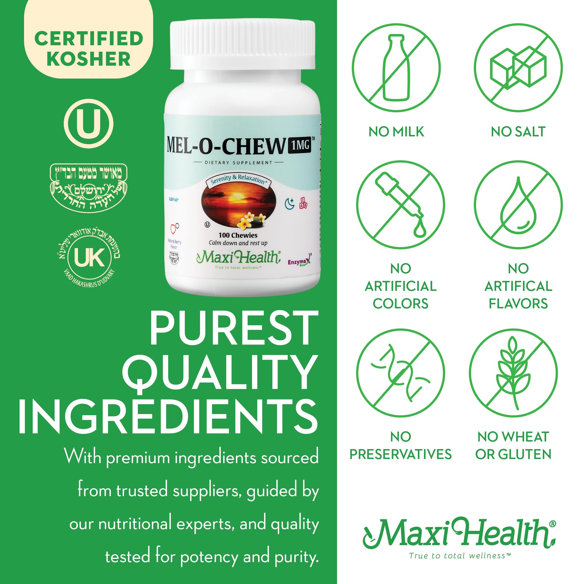 GMP-certified manufacturing facility for Maxi Health Mel-O-Chew